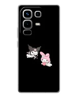 Чохол для Infinix Note 50 з картинкою «My Melody та Kuromi» Чохол для Infinix Note 50 з картинкою «My Melody та Kuromi»