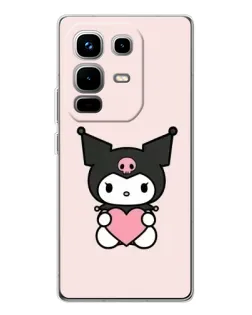 Чохол для Infinix Note 50 з картинкою «Kuromi та серце» Чохол для Infinix Note 50 з картинкою «Kuromi та серце»