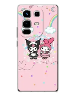 Чохол для Infinix Note 50 з картинкою «My Melody та Kuromi» Чохол для Infinix Note 50 з картинкою «My Melody та Kuromi»