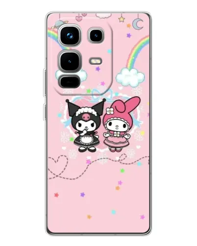 Чохол для Infinix Note 50 з картинкою «My Melody та Kuromi»