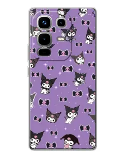 Чохол для Infinix Note 50 з картинкою «Kuromi — патерн» Чохол для Infinix Note 50 з картинкою «Kuromi — патерн»