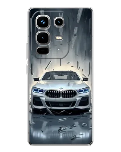 Чохол для Infinix Note 50 з картинкою «BMW у світлі фар» Чохол для Infinix Note 50 з картинкою «BMW у світлі фар»