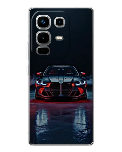 Чохол для Infinix Note 50 з картинкою «BMW на мокрій дорозі» Чохол для Infinix Note 50 з картинкою «BMW на мокрій дорозі»