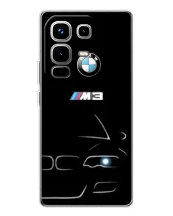 Чохол для Infinix Note 50 з картинкою «Мінімалістичний принт BMW M3»