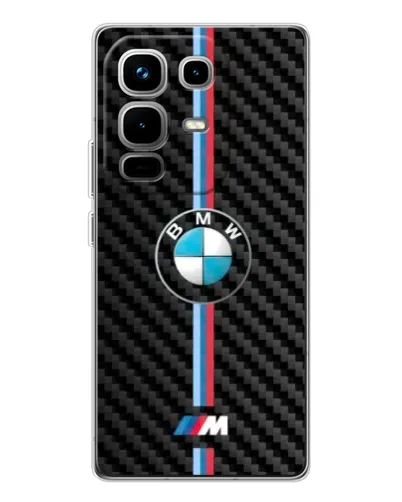 Чохол для Infinix Note 50 з картинкою «Емблема BMW та карбон» Чохол для Infinix Note 50 з картинкою «Емблема BMW та карбон»