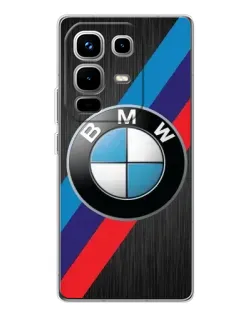 Чохол для Infinix Note 50 з картинкою «BMW M-stripes стиль»