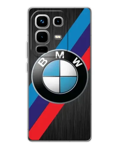 Чохол для Infinix Note 50 з картинкою «BMW M-stripes стиль» Чохол для Infinix Note 50 з картинкою «BMW M-stripes стиль»