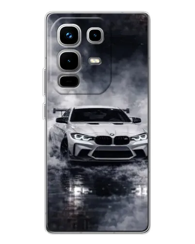 Чохол для Infinix Note 50 з картинкою «BMW крізь туман» Чохол для Infinix Note 50 з картинкою «BMW крізь туман»