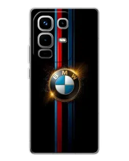 Чохол для Infinix Note 50 з картинкою «BMW M-Power неон»