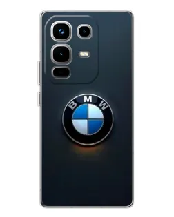 Чохол для Infinix Note 50 з картинкою «Логотип BMW — мінімалізм»