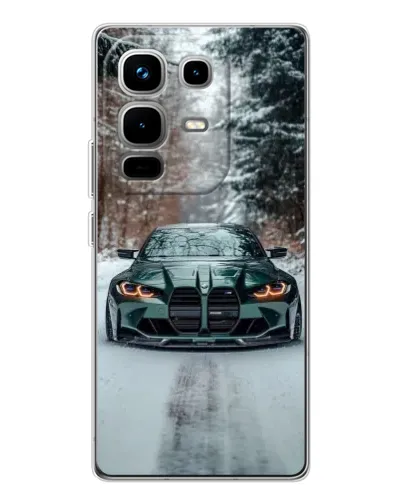 Чохол для Infinix Note 50 з картинкою «BMW у зимовому лісі» Чохол для Infinix Note 50 з картинкою «BMW у зимовому лісі»