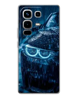 Чохол для Infinix Note 50 з картинкою «BMW під дощем»
