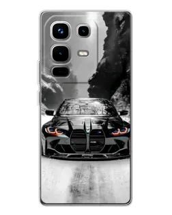 Чохол для Infinix Note 50 з картинкою «BMW — акварельний дрифт»