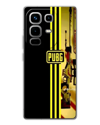 Чехол для Infinix Note 50 с картинкой «PUBG — камуфляжный шлем»