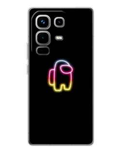 Чехол для Infinix Note 50 с картинкой «Among Us градиент»