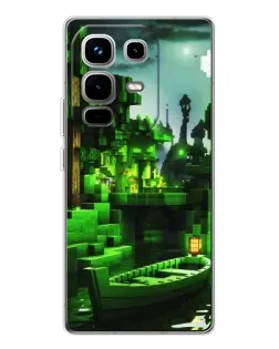 Чохол для Infinix Note 50 з картинкою «Minecraft лісовий пейзаж» Чохол для Infinix Note 50 з картинкою «Minecraft лісовий пейзаж»