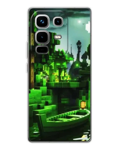 Чохол для Infinix Note 50 з картинкою «Minecraft лісовий пейзаж» Чохол для Infinix Note 50 з картинкою «Minecraft лісовий пейзаж»