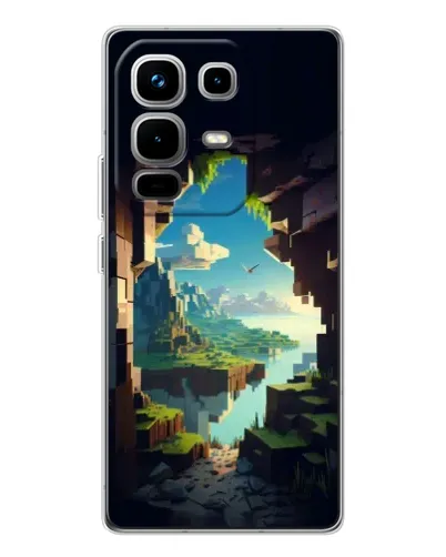 Чохол для Infinix Note 50 з картинкою «Вид з печери» Чохол для Infinix Note 50 з картинкою «Вид з печери»