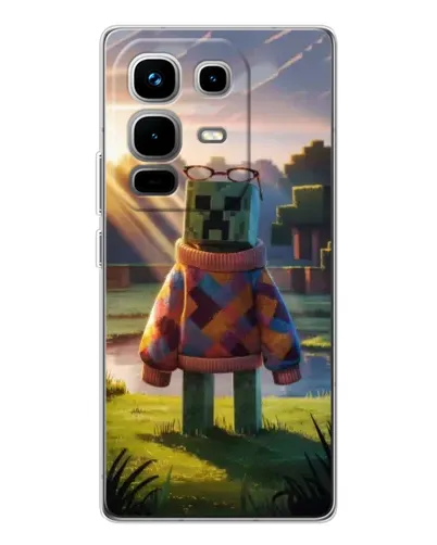 Чохол для Infinix Note 50 з картинкою «Кріпер у светрі» Чохол для Infinix Note 50 з картинкою «Кріпер у светрі»