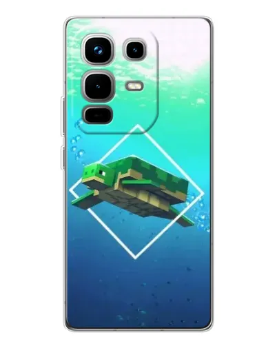 Чохол для Infinix Note 50 з картинкою «Черепаха Minecraft» Чохол для Infinix Note 50 з картинкою «Черепаха Minecraft»