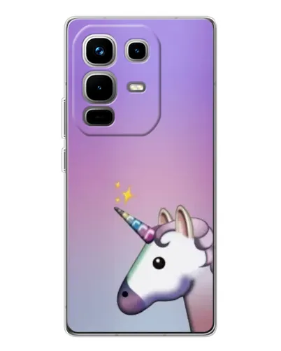 Чехол для Infinix Note 50 с картинкой «Единорог градиент» Чехол для Infinix Note 50 с картинкой «Единорог градиент»