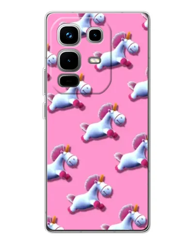 Чехол для Infinix Note 50 с картинкой «Единороги на розовом» Чехол для Infinix Note 50 с картинкой «Единороги на розовом»