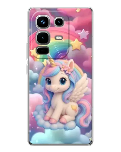 Чехол для Infinix Note 50 с картинкой «Маленький единорог» Чехол для Infinix Note 50 с картинкой «Маленький единорог»