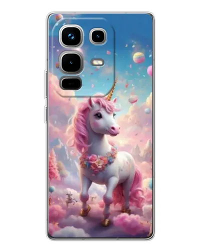 Чехол для Infinix Note 50 с картинкой «Единорог среди облаков» Чехол для Infinix Note 50 с картинкой «Единорог среди облаков»