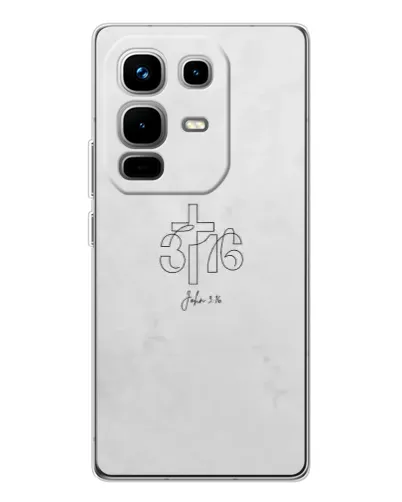 Чохол для Infinix Note 50 з картинкою «Івана 3:16 Хрест» Чохол для Infinix Note 50 з картинкою «Івана 3:16 Хрест»