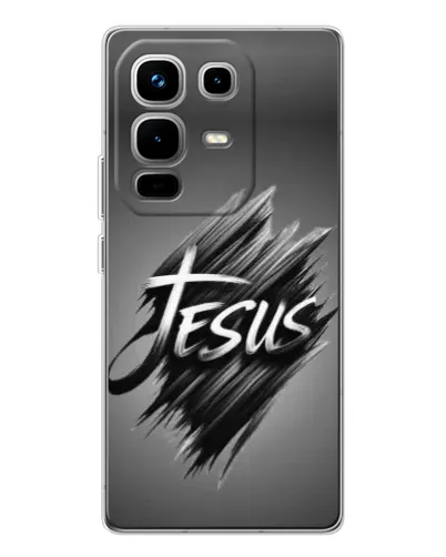 Чохол для Infinix Note 50 з картинкою «Напис Jesus Graffiti» Чохол для Infinix Note 50 з картинкою «Напис Jesus Graffiti»