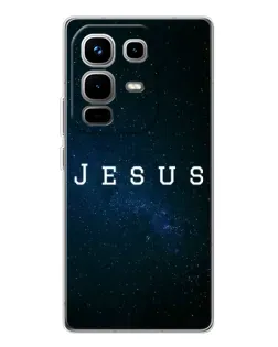 Чохол для Infinix Note 50 з картинкою «Зоряне небо Jesus»