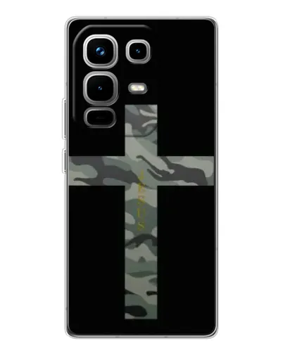 Чохол для Infinix Note 50 з картинкою «Мілітарі Хрест» Чохол для Infinix Note 50 з картинкою «Мілітарі Хрест»
