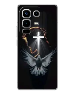 Чохол для Infinix Note 50 з картинкою «Голуб та Світло»