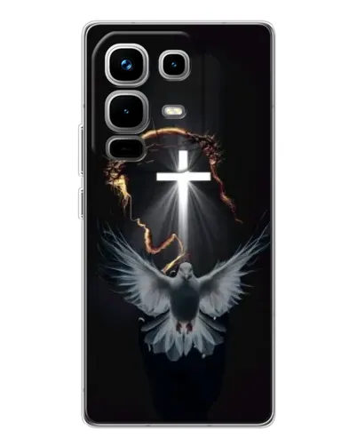 Чохол для Infinix Note 50 з картинкою «Голуб та Світло» Чохол для Infinix Note 50 з картинкою «Голуб та Світло»