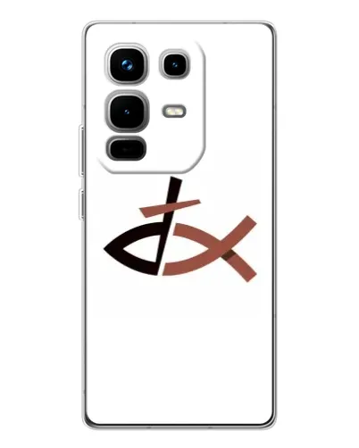 Чохол для Infinix Note 50 з картинкою «Риба та хрест» Чохол для Infinix Note 50 з картинкою «Риба та хрест»
