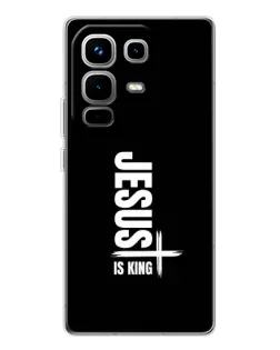 Чохол для Infinix Note 50 з картинкою «Вертикаль віри Jesus»