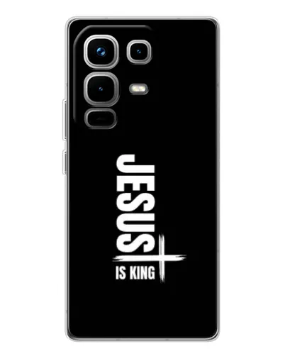 Чохол для Infinix Note 50 з картинкою «Вертикаль віри Jesus» Чохол для Infinix Note 50 з картинкою «Вертикаль віри Jesus»