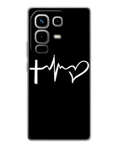 Чехол для Infinix Note 50 с картинкой «Пульс веры» Чехол для Infinix Note 50 с картинкой «Пульс веры»