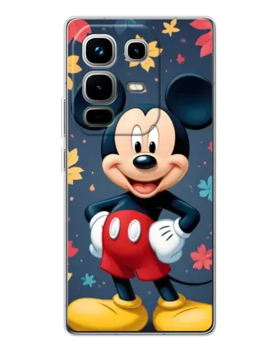 Чехол для Infinix Note 50 с картинкой «Осенний Mickey Mouse»