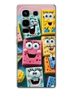 Чехол для Infinix Note 50 с картинкой «Цветные губки» Чехол для Infinix Note 50 с картинкой «Цветные губки»