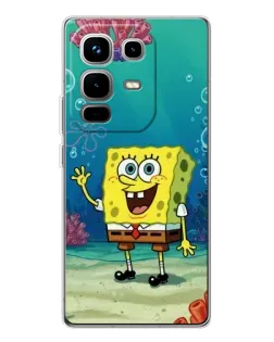 Чехол для Infinix Note 50 с картинкой «Подводный привет» Чехол для Infinix Note 50 с картинкой «Подводный привет»