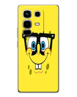 Чехол для Infinix Note 50 с картинкой «Минималистичный Спанч Боб» Чехол для Infinix Note 50 с картинкой «Минималистичный Спанч Боб»