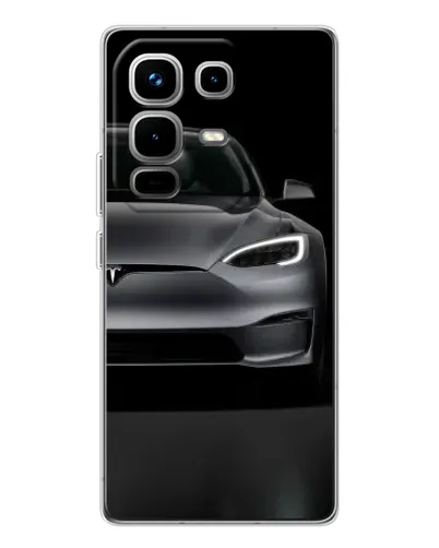 Чохол для Infinix Note 50 з картинкою «Tesla Model S Look» Чохол для Infinix Note 50 з картинкою «Tesla Model S Look»