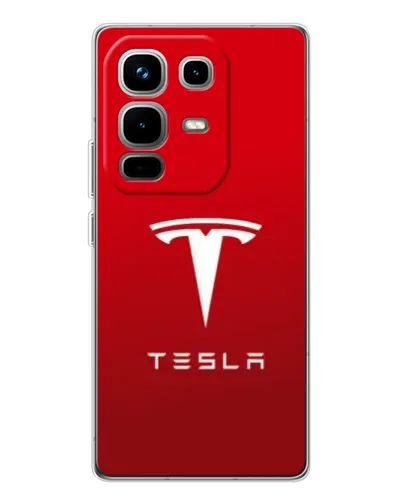 Чохол для Infinix Note 50 з картинкою «Tesla Red Classic» Чохол для Infinix Note 50 з картинкою «Tesla Red Classic»