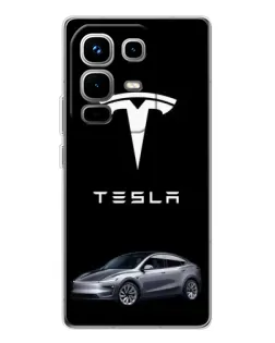 Чохол для Infinix Note 50 з картинкою «Tesla Model Y» Чохол для Infinix Note 50 з картинкою «Tesla Model Y»