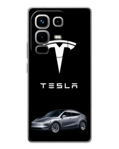 Чохол для Infinix Note 50 з картинкою «Tesla Model Y» Чохол для Infinix Note 50 з картинкою «Tesla Model Y»