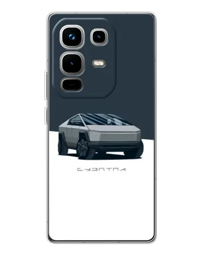 Чохол для Infinix Note 50 з картинкою «Сріблястий Cybertruck Tesla» Чохол для Infinix Note 50 з картинкою «Сріблястий Cybertruck Tesla»