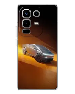 Чохол для Infinix Note 50 з картинкою «Cybertruck у пустелі» Чохол для Infinix Note 50 з картинкою «Cybertruck у пустелі»