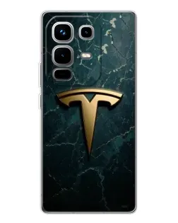 Чохол для Infinix Note 50 з картинкою «Мармурова Tesla Gold» Чохол для Infinix Note 50 з картинкою «Мармурова Tesla Gold»