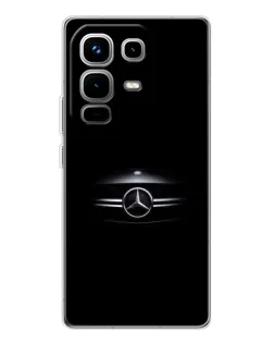 Чохол для Infinix Note 50 з картинкою «Mercedes — абстрактні лінії»
